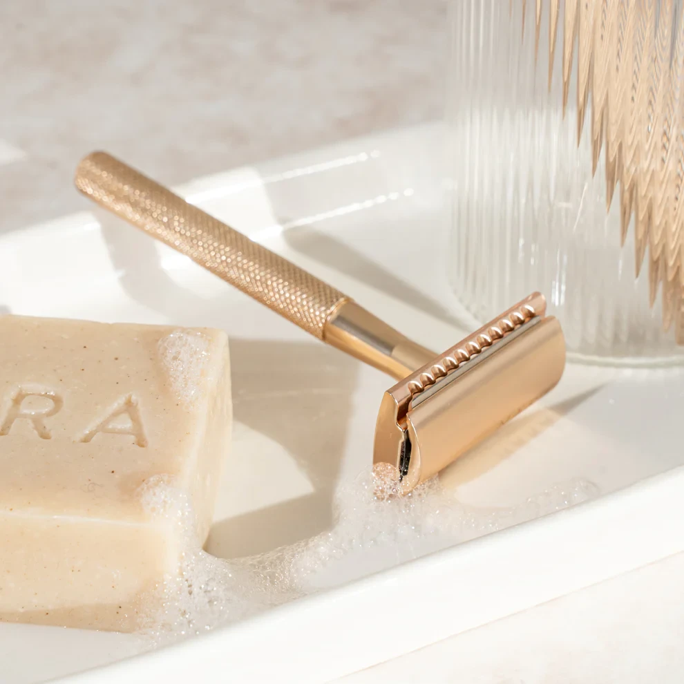 Nära Shaving Starter Kit - Matte Gold - Image 8